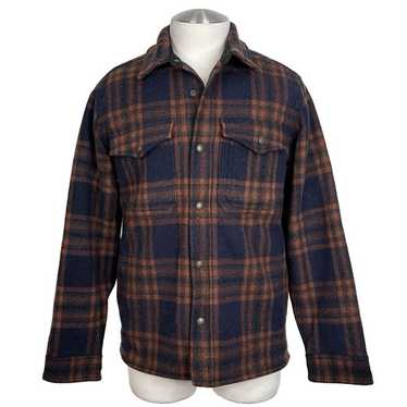 ジャケット・アウター FILSON /LINED MACKINAW WOOL JAC-SHIRT Lined mackinaw wool jac-shirt by Filson | Dark red / black