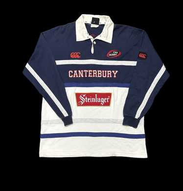 90s CANTERBURY OF NEWZEALAND ラガーシャツ RARE Vintage 90s Canterbury New Zealand Japan Sakura Rugby
