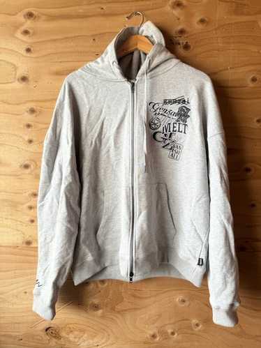トップス HYSTERIC GLAMOR zip hoodie HYSTERIC GLAMOUR ZIP-UP HOODIE KHAKI [S] – TOMVINTAGE