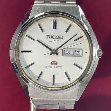 希少 未使用 70s RICOH fine RIQUARTZ 純正ブレス 腕時計 Ricoh riquartz vintage quartz - Gem