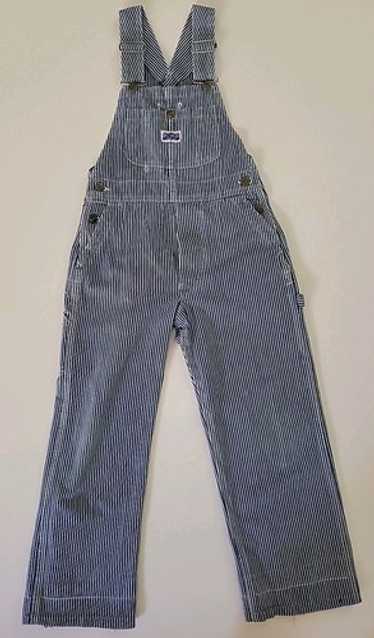 60s【USA】BIG SMITHvintageオーバーオールXLストライプ 60s【USA】BIG SMITHvintageオーバーオールXLストライプ 60s