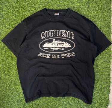 supreme corteiz Tシャツ Buy Supreme x Corteiz Rules The World Tee 'Black' - FW23T58