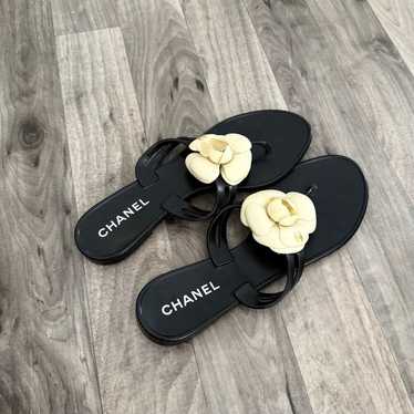 Chanel sandals camellia flower - Gem