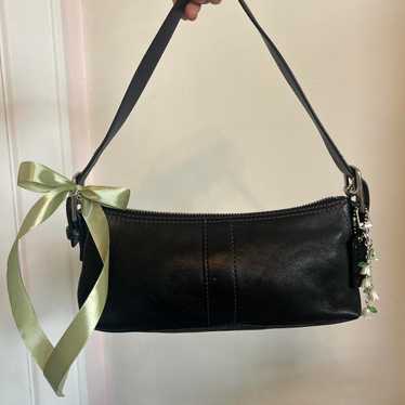 バッグ vintage COACH shoulder bag leather y2k Vintage Coach Brown Leather Y2K Soho Small Hobo Shoulder Bag