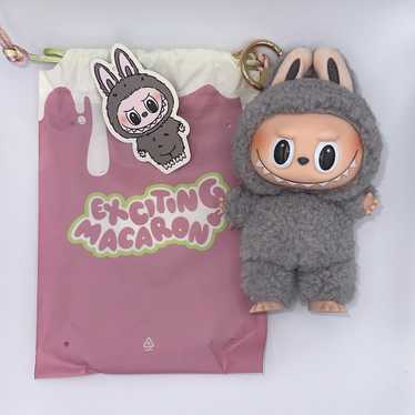 LABUBU Exciting Macaronマカロン Sesame Bean Sesame Bean Labubu - THE MONSTERS Exciting Macarons Vinyl