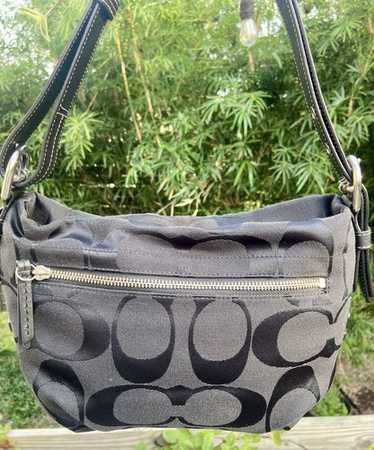 極美品 vintage coach old Black soho 黒 ソーホー Vintage coach soho black - Gem