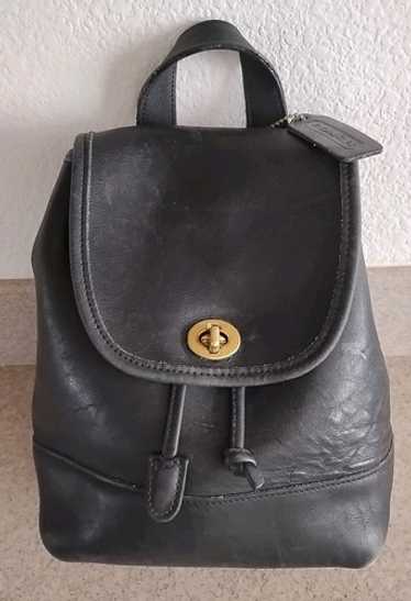 Vintage coach black backpack - Gem