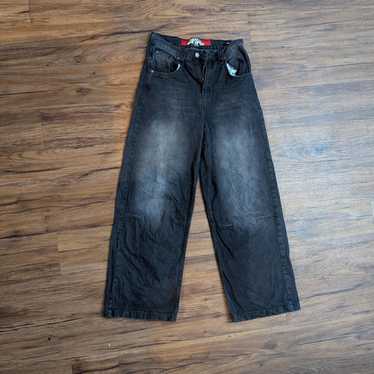 Jaded London ダークデニム ワイドレッグ 30 Jaded London ワイドレッグデニム 30