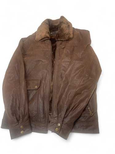 Leather pig split jacket - Gem