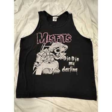 Misfits ブラック タンクトップ 80s Misfits ブラック タンクトップ 80s