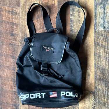 Vintage POLO SPORT ネイビー バックパック Polo Sport Backpack Blue Bags for Men for sale | eBay