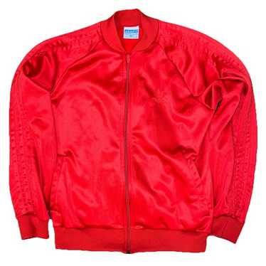 adidas atp 80's バーガンディー USA製 KEYROLAN USA製 80s adidas ATP Track Jacket 赤黒 M アディダス トラック