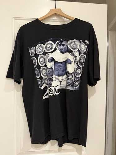 【希少】2pac ビンテージ　ロンT XL Vintage 90s Tupac Shakur Shirt Mens XL Black 2Pac Long