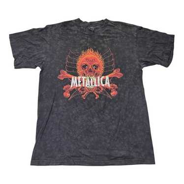 1997 llica pushead Tシャツ L ビンテージ 90s Metallica Vintage T Shirt 1997 Re Load Tour Concert 90's