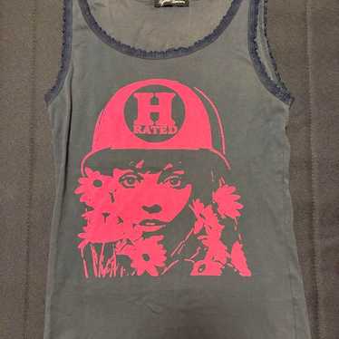 トップス Hysteric Glamour Tank top hysteric glamour early 2000s black tank top – hachi archive