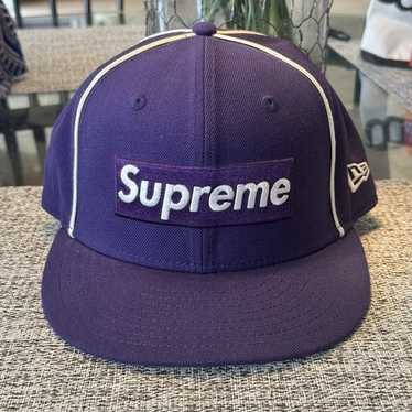 Supreme 59FIFTY ブラウン キャップ 7 3/8 Supreme 59fifty cap - Gem