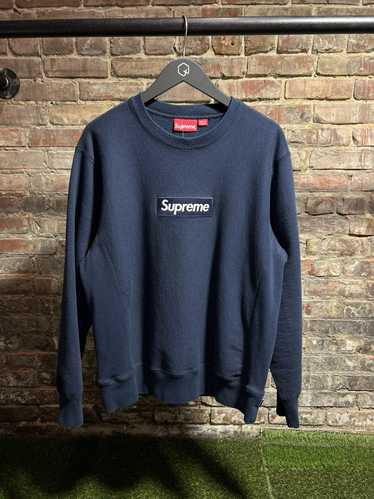 Supreme box logo Crewneck ヴィンテージ Supreme Box logo Crewneck Black Large FW15 100 % Cotton L