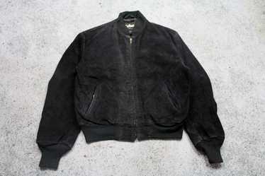 ジャケット・アウター 80s Schott suede leather bomber jkt Vintage 80s Schott Type Air Force Flight Leather Jacket - Etsy