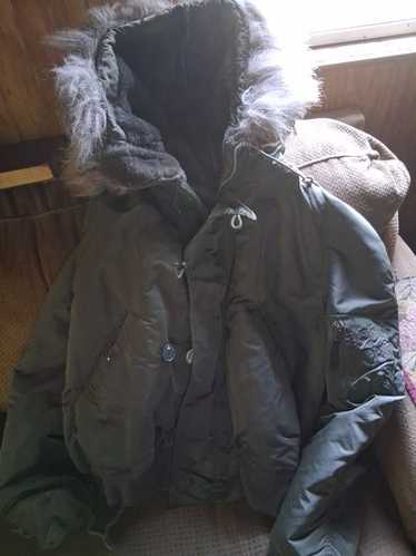 ジャケット・アウター DIESEL n2b fur jacket archive Y2K 短丈archive furjacket n2b型 ma-1 y2k grunge - メルカリ