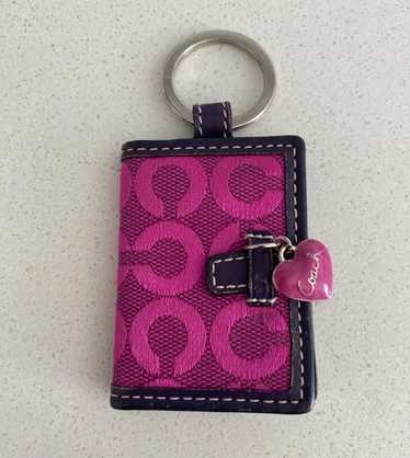 小物 Coach Signature Pink Picture Frame Charm 小物 Coach Signature Pink Picture Frame Charm Coach