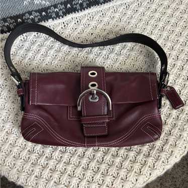 Vintage coach soho burgundy - Gem