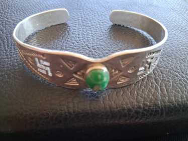 アクセサリー Vintage Indian Jewelry (Fred Harvey era) Fred Harvey Bracelet Cuff Vintage Fred Harvey Era Hand