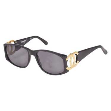 小物 CHANEL BIG Coco mark sunglasses CHANEL Chanel Sunglasses Coco Mark CC Logo Tortoise Shell
