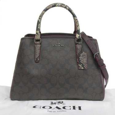 バッグ COACH Signature 2way Tote Shoulder Bag 新品】COACH コーチ バッグ トートバッグ 2WAY ショルダーバッグ