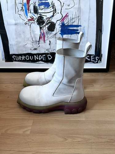 【Issei】RICK OWENS BOZO TRACTOR BEETLE RICK OWENS RARE SAMPLE CALF HAIR FUR BEATLE BOZO TRACTOR