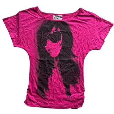 トップス vintage ozone hysteric glamour pink tee T-shirt Hysteric Glamour Pink size S International in Cotton