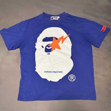 Bape X Heron Preston Tee - Gem