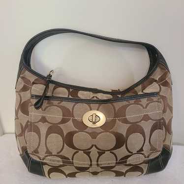 バッグ 1191 Coach Ergo Hobo Signature Shoulder Coach Ergo Medium Shoulder Bag In Signature Jacquard ~NWT