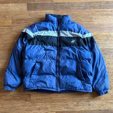 Supreme blue puffer jacket - Gem