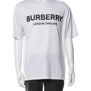 BURBERRY LONDON ENGLAND T 白 ロゴT 12Y Burberry London England Logo Tshirt - White, Size Medium