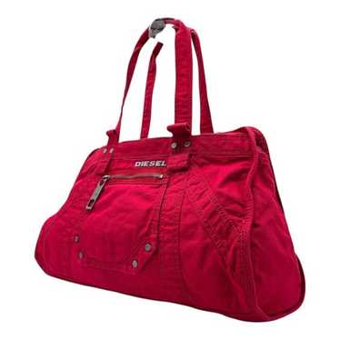 バッグ 00s diesel emboss logo totebag y2k バッグ 00s diesel emboss logo totebag y2k DIESEL Brown