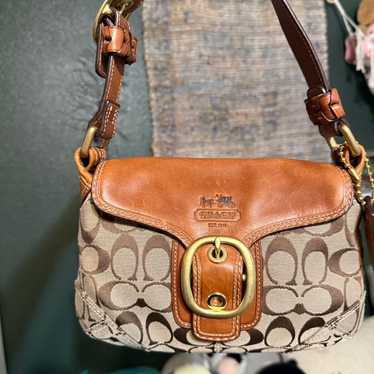 バッグ COACH Bleeker Legacy Signature Handbag COACH Bleeker Legacy Signature Handbag 942 | eBay
