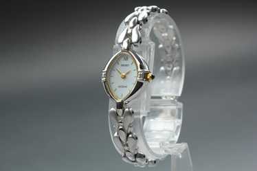 SEIKO EXCELINE ピンク ダイヤル 時計 １F20ー6B60 SEIKO 1F20-6B60 Wristwatch Authentic Works Women 7117 | eBay