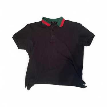 GUCCI vintage poloshirt グッチ ヴィンテージ ポロシャツ GUCCI Vintage Red Short Sleeve Logo Polo Shirt Top RARE!! | eBay