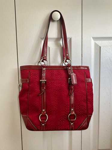 2000s red coach bag - Gem