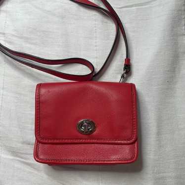 Coach legacy red-orange with - Gem
