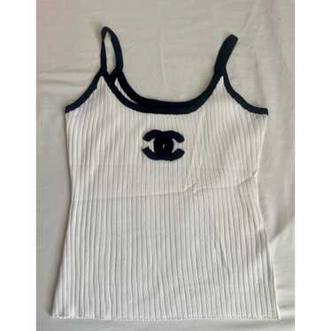 White chanel tank - Gem