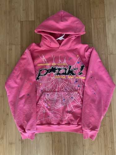 Sp5der hoodie (pink, - Gem