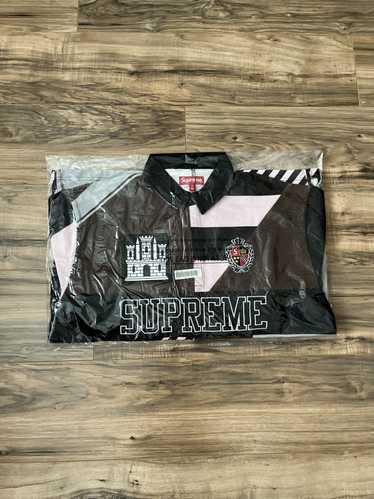 Supreme Rose Rugby White - Size Xl - Gem