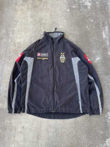 02～03”Lotto Juventus ビンテージジャージ ブラック/グレー 2002-03 black Juventus Lotto tracksuit | retroiscooler