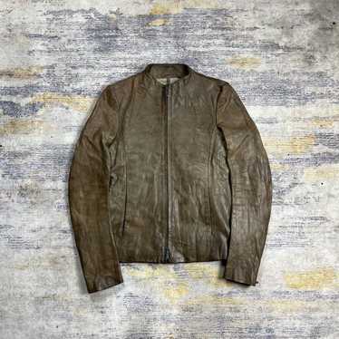 KAZUYUKI KUMAGAI GUIDI レザージャケット GUIDI FIORE ダブルライダース - KAZUYUKI KUMAGAI 「Area」