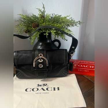バッグ Coach vintage old Soho Flap y2k Boston $235 free shipping 💌SOLD y2k coach pink brown signature
