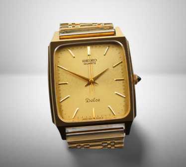 【ガラス交換整備済】SEIKO Dolce 82年製硬質合金5931-5550 Seiko Dolce 5931-5550 – Turgay's Watches