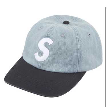 Supreme denim logo hat - Gem