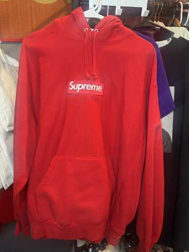 Supreme hoodie red box - Gem