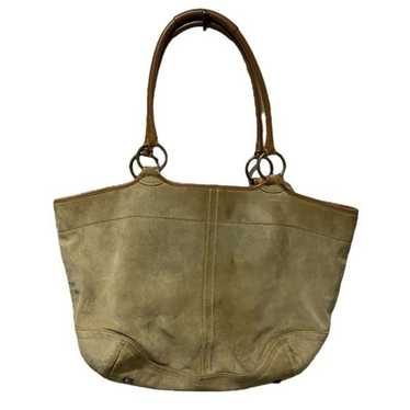Coach tote bag suede - Gem